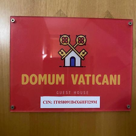 Domum Vaticani Róma Kültér fotó