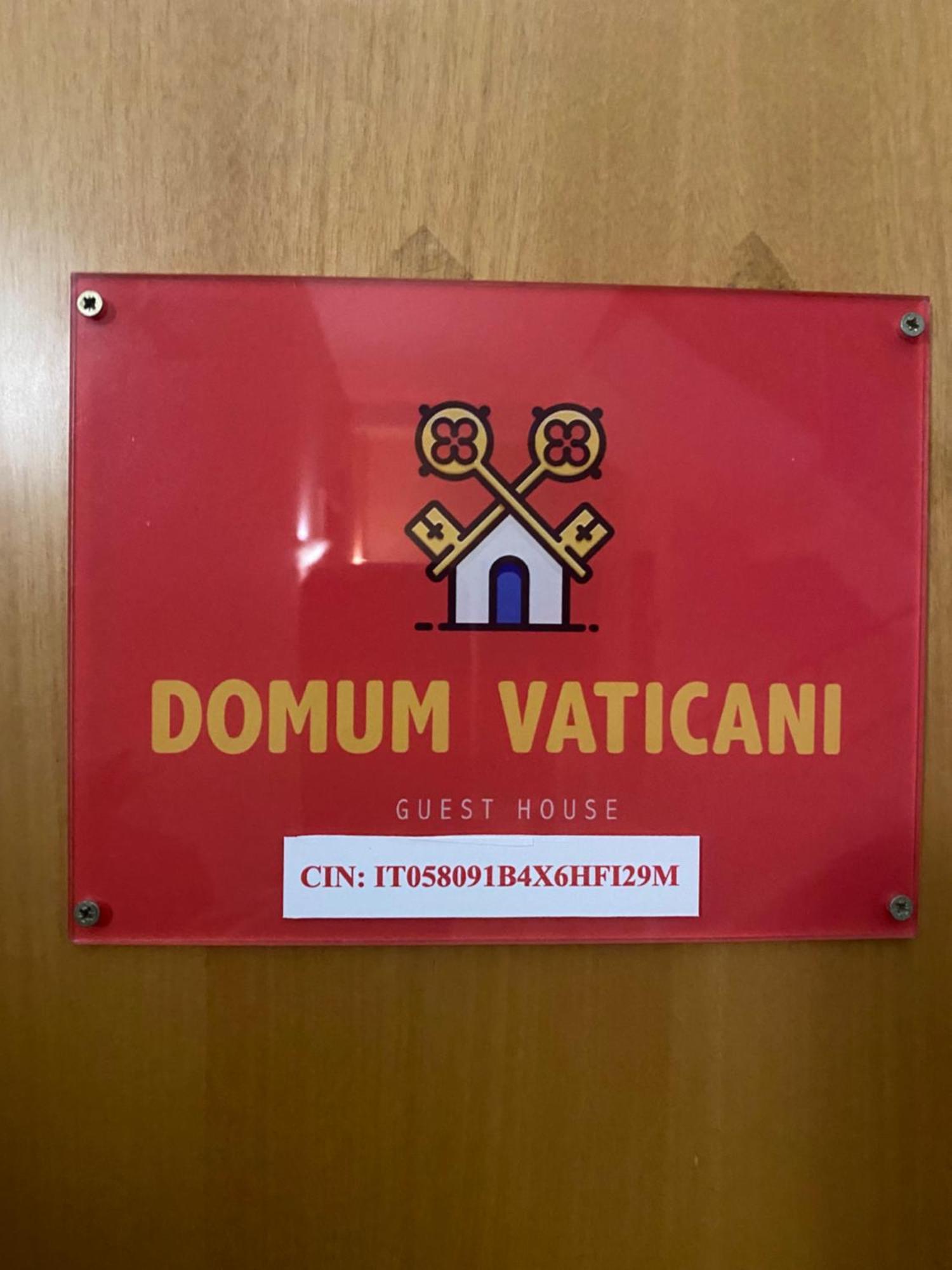 Domum Vaticani Róma Kültér fotó